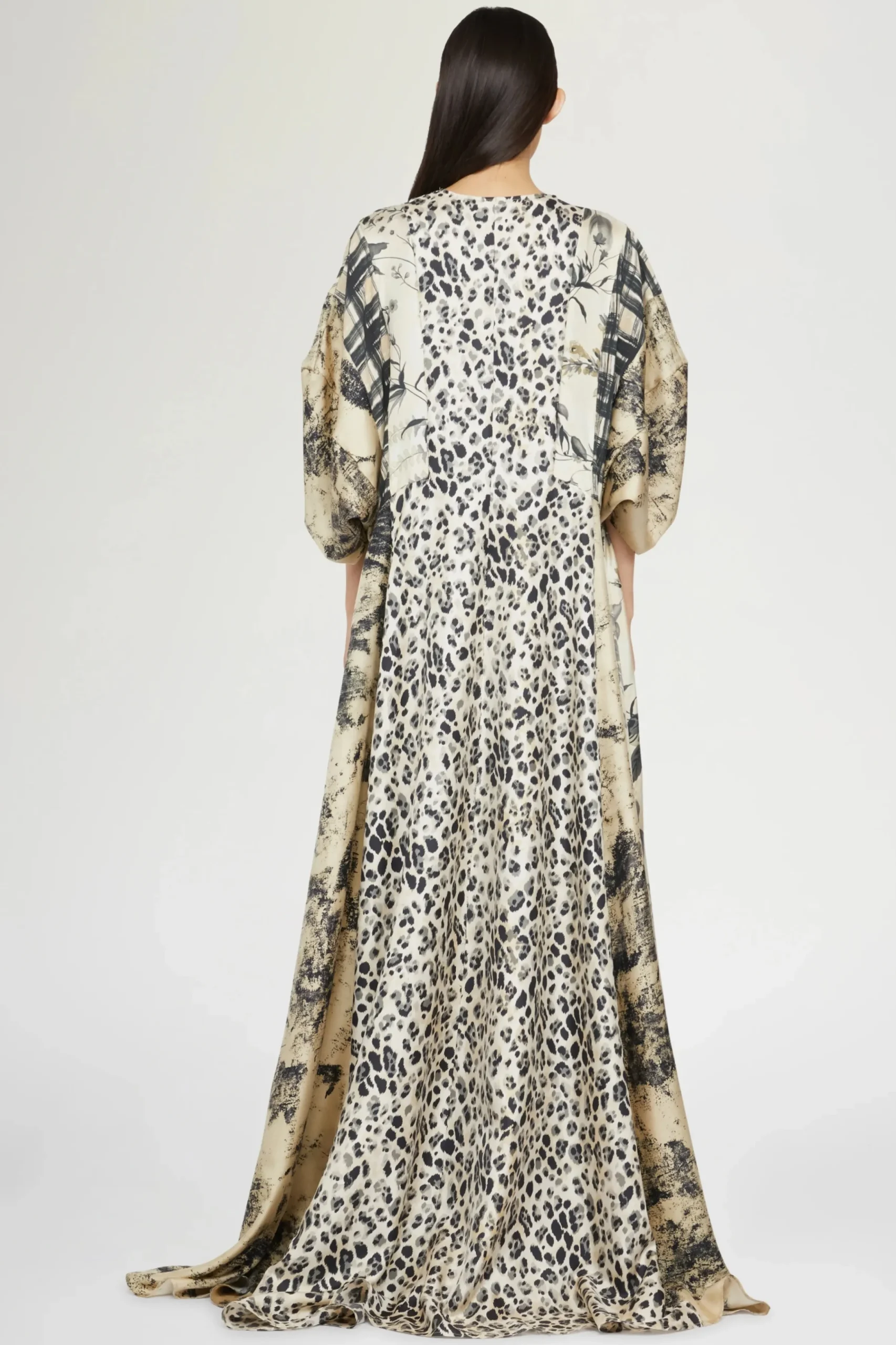 Abito Lungo stampa Leopardata