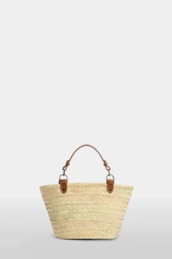 Borsa di Paglia Media Marrone