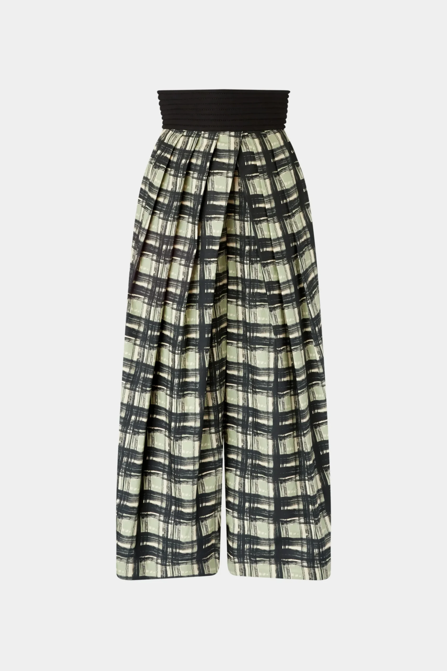 Pantaloni a Gamba Larga Quadri